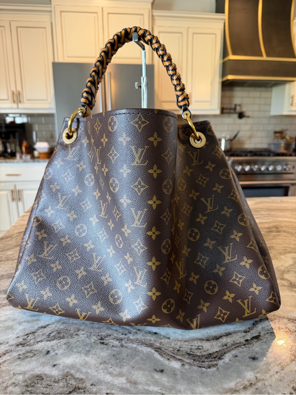 Louis Vuitton artsy Hobo Bag braided Sapphire LIMITED EDITION UNICORN BAG🦄